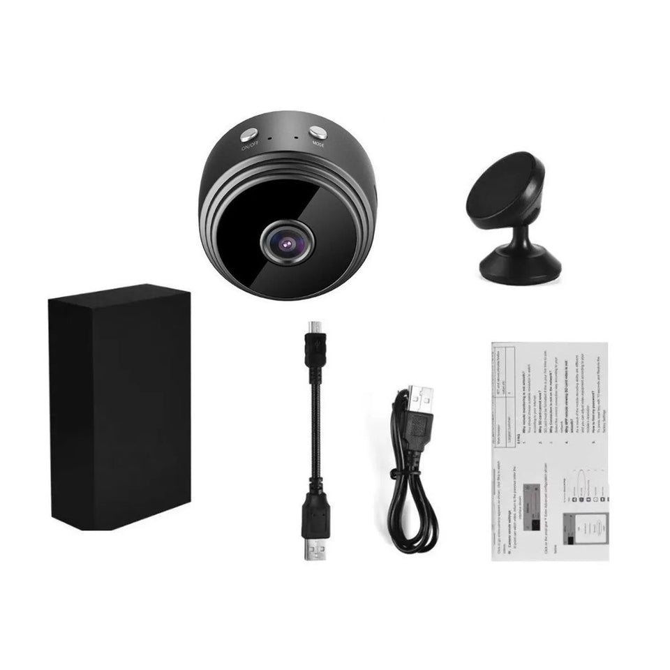 Mini Cámara De Seguridad Espía 360