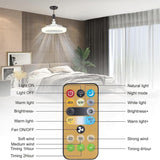 FOCO VENTILADOR LED CON AROMATIZADOR 3 EN 1