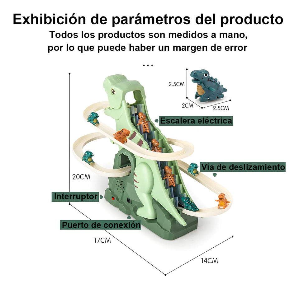 TOBOGAN ESCALADA DE DINO