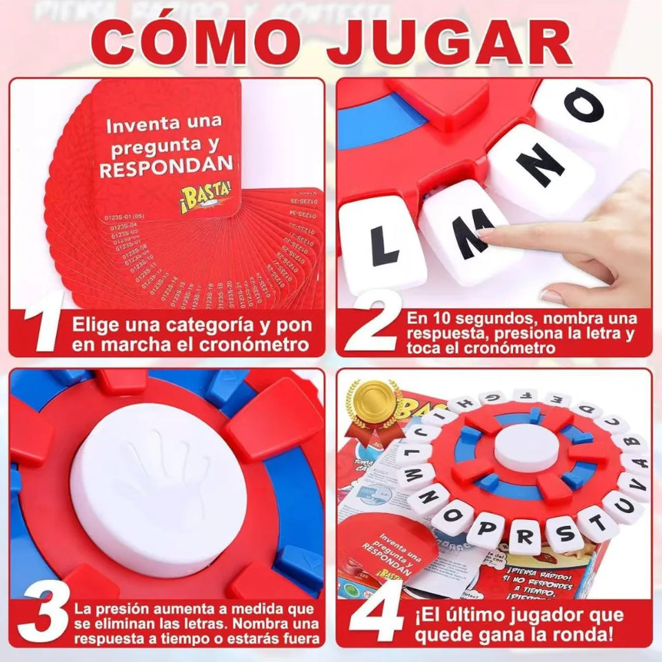 ¡BASTA! El Original – Juego de Mesa Familiar