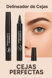 Delineador De Cejas 4 Puntas Tinta Sem