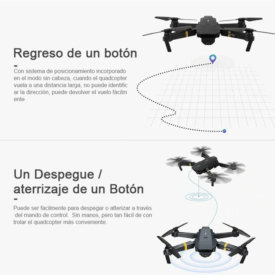 DRONE 998 PRO 4K 1080P CON CÁMARA
