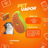 Cepillo a vapor para mascotas