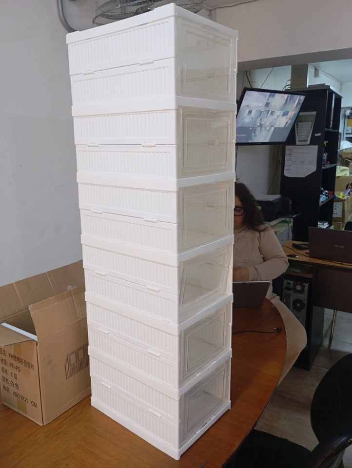 Zapatera Plegable De 6 Niveles Organizador De Almacenamiento