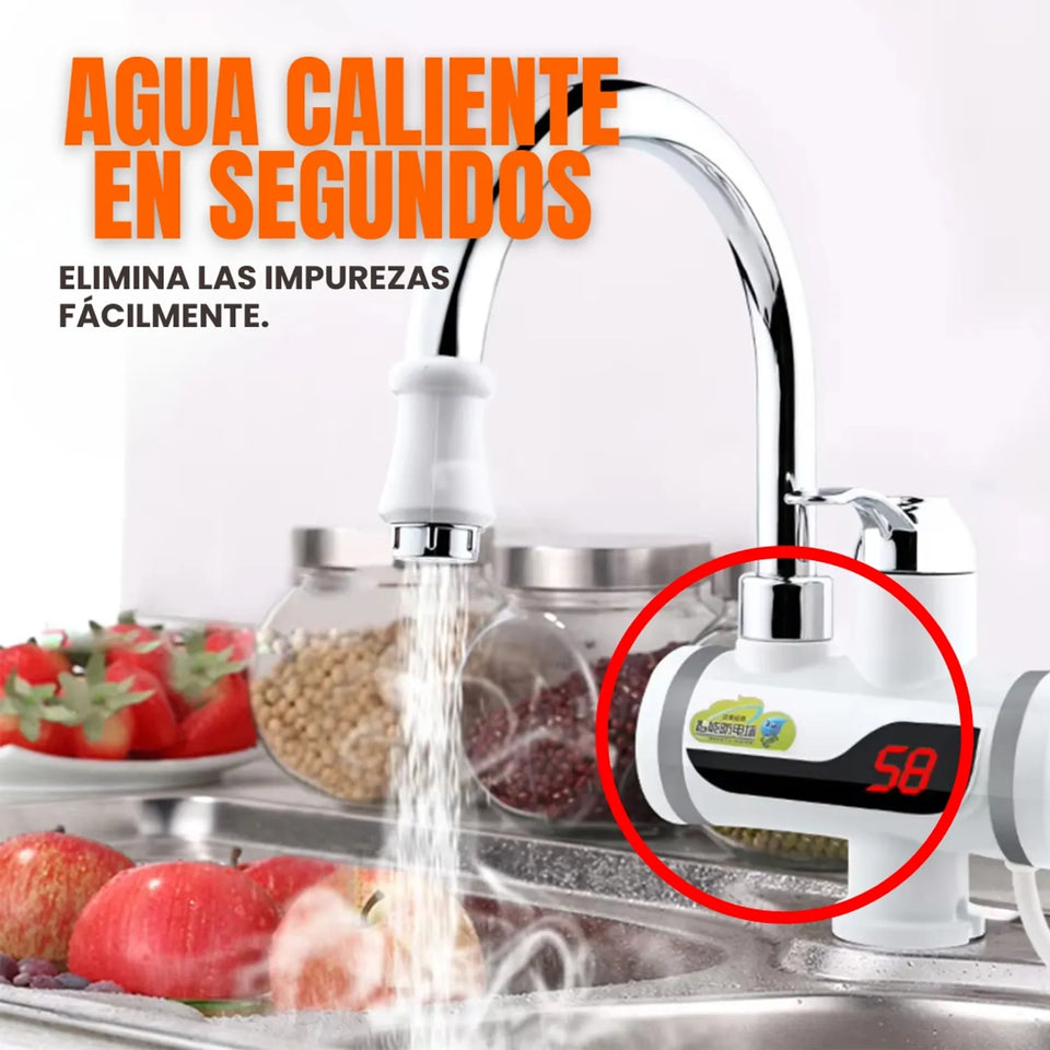 Caño Eléctrico Calentador de Agua Digital